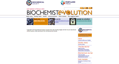 Desktop Screenshot of biochemist.org