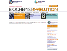Tablet Screenshot of biochemist.org